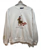 POLO RALPH LAURENポロ・ラルフローレン）の古着「スウェット」｜ホワイト