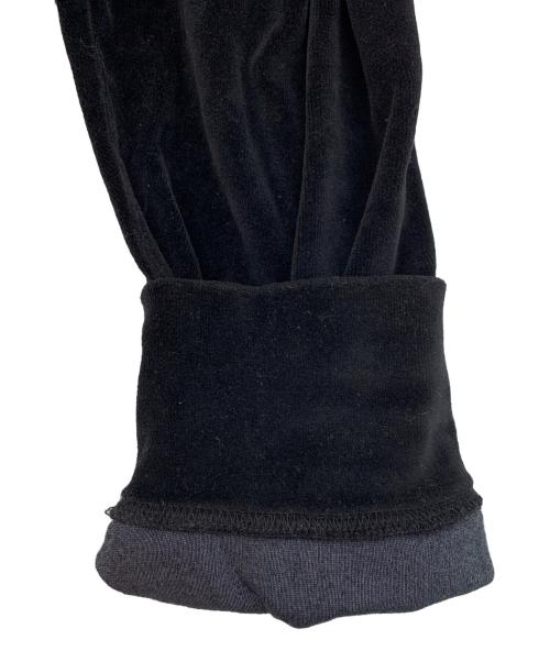 LES TIEN（レスティエン）LES TIEN (レスティエン) RHC Ron Herman (アールエイチシー ロンハーマン) exclusive Velour Hoodie ブラック サイズ:Lの古着・服飾アイテム