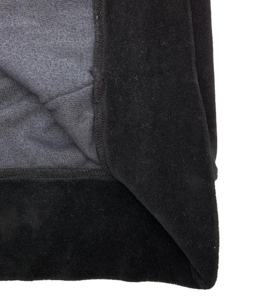 LES TIEN（レスティエン）LES TIEN (レスティエン) RHC Ron Herman (アールエイチシー ロンハーマン) exclusive Velour Hoodie ブラック サイズ:Lの古着・服飾アイテム