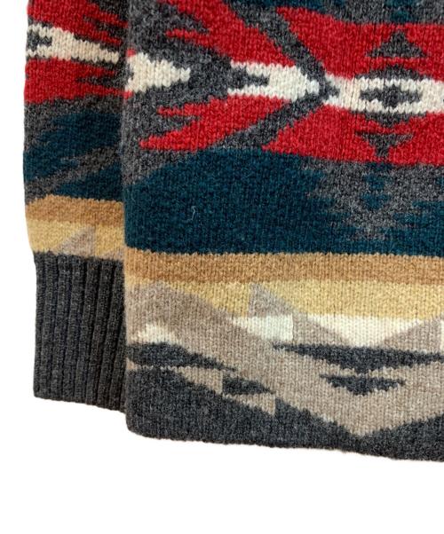 JUNYA WATANABE MAN（ジュンヤワタナベマン）JUNYA WATANABE MAN (ジュンヤワタナベマン) PENDLETON (ペンドルトン) ニット グレー サイズ:Mの古着・服飾アイテム