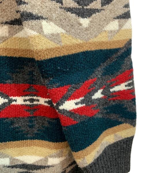 JUNYA WATANABE MAN（ジュンヤワタナベマン）JUNYA WATANABE MAN (ジュンヤワタナベマン) PENDLETON (ペンドルトン) ニット グレー サイズ:Mの古着・服飾アイテム