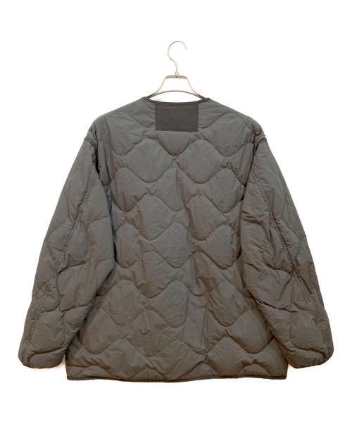 THE NORTHFACE PURPLELABEL（ザ・ノースフェイス パープルレーベル）THE NORTHFACE PURPLELABEL (ザ・ノースフェイス パープルレーベル) Field Down Cardigan グレー サイズ:Lの古着・服飾アイテム