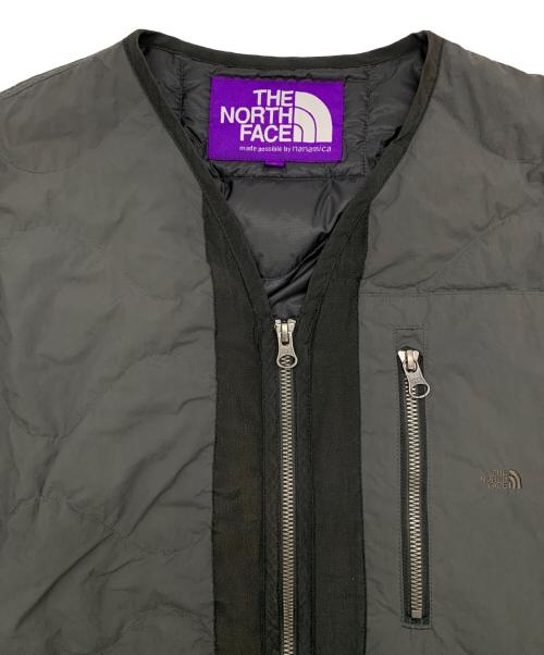 THE NORTHFACE PURPLELABEL（ザ・ノースフェイス パープルレーベル）THE NORTHFACE PURPLELABEL (ザ・ノースフェイス パープルレーベル) Field Down Cardigan グレー サイズ:Lの古着・服飾アイテム