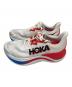 HOKAONEONE (ホカオネオネ) ランニングシューズ ホワイト×レッド サイズ:28：9000円