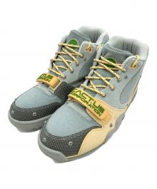 NIKE×Travis Scott（ナイキ×トラヴィススコット）の古着「Air Trainer 1 SP Grey Haze and Dusty Sage / エアトレーナー1 SP グレーヘイズ アンド ダスティセージ」｜グレー