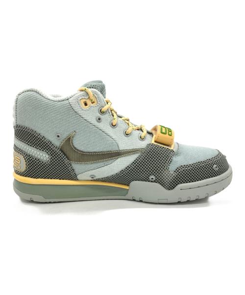 NIKE（ナイキ）NIKE Travis Scott (トラヴィス・スコット) Air Trainer 1 SP Grey Haze and Dusty Sage / エアトレーナー1 SP グレーヘイズ アンド ダスティセージ グレー サイズ:US9.5の古着・服飾アイテム