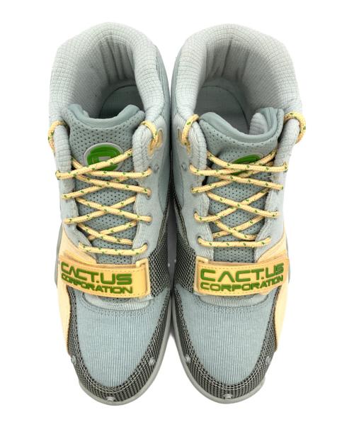 NIKE（ナイキ）NIKE Travis Scott (トラヴィス・スコット) Air Trainer 1 SP Grey Haze and Dusty Sage / エアトレーナー1 SP グレーヘイズ アンド ダスティセージ グレー サイズ:US9.5の古着・服飾アイテム