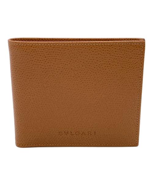 BVLGARI（ブルガリ）BVLGARI (ブルガリ) 2つ折り財布 ブラウンの古着・服飾アイテム