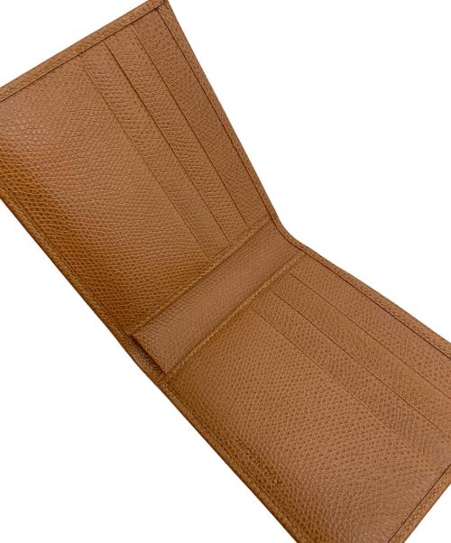 BVLGARI（ブルガリ）BVLGARI (ブルガリ) 2つ折り財布 ブラウンの古着・服飾アイテム