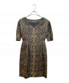 中古・古着通販】GUCCI (グッチ) GGニットワンピース ブラック サイズ