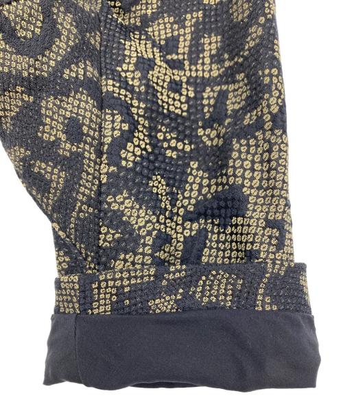 GUCCI（グッチ）GUCCI (グッチ) 半袖ワンピース ブラック×ベージュ サイズ:36の古着・服飾アイテム