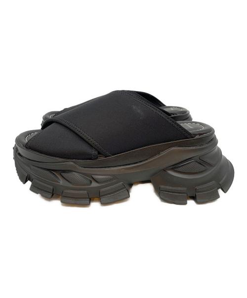 JEANASIS（ジーナシス）JEANASIS (ジーナシス) クロススポーツアツゾコサンダル ブラック サイズ:Lの古着・服飾アイテム