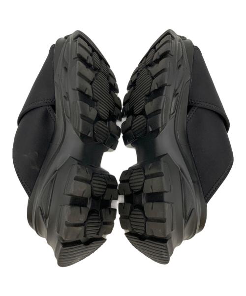 JEANASIS（ジーナシス）JEANASIS (ジーナシス) クロススポーツアツゾコサンダル ブラック サイズ:Lの古着・服飾アイテム