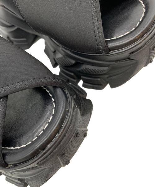 JEANASIS（ジーナシス）JEANASIS (ジーナシス) クロススポーツアツゾコサンダル ブラック サイズ:Lの古着・服飾アイテム