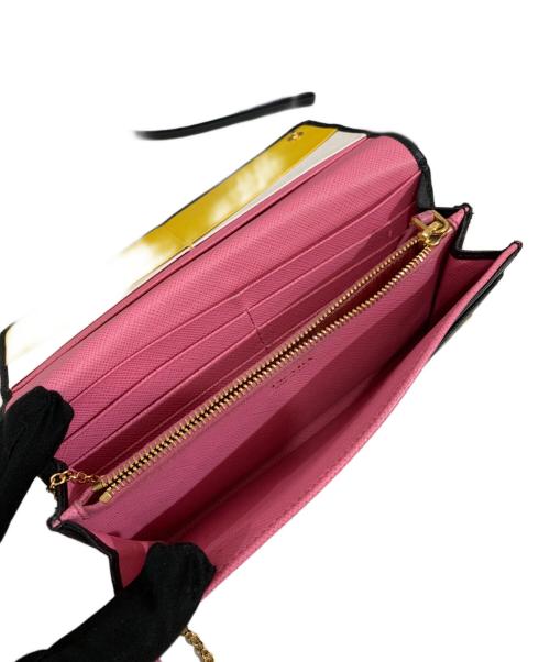 PRADA（プラダ）PRADA (プラダ) 長財布 ブラックの古着・服飾アイテム