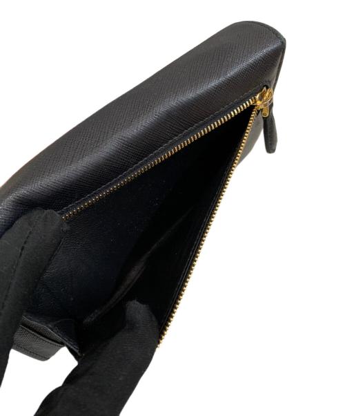 PRADA（プラダ）PRADA (プラダ) 長財布 ブラックの古着・服飾アイテム