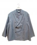 MAISON SPECIALメゾンスペシャル）の古着「2wayダブルテーラードジャケット」｜ブルー