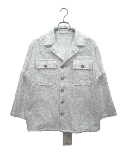 MADISON BLUE（マディソンブルー）MADISON BLUE (マディソンブルー) MILITARY JK LINTON ホワイト サイズ:000の古着・服飾アイテム