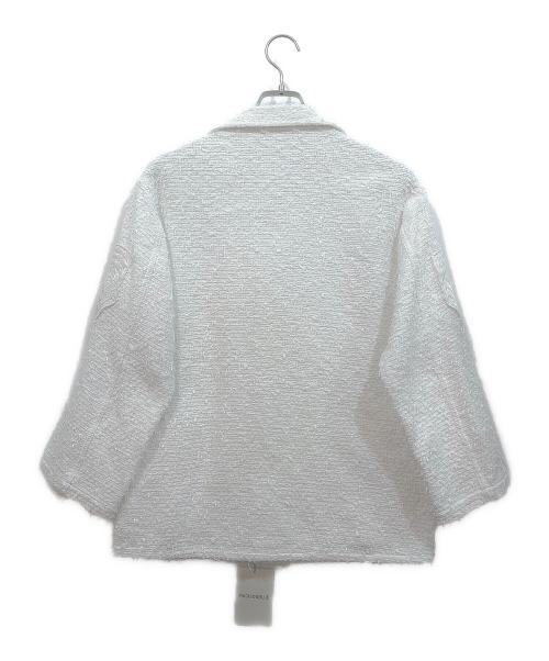 MADISON BLUE（マディソンブルー）MADISON BLUE (マディソンブルー) MILITARY JK LINTON ホワイト サイズ:000の古着・服飾アイテム