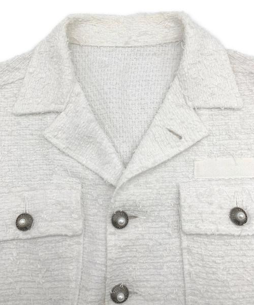 MADISON BLUE（マディソンブルー）MADISON BLUE (マディソンブルー) MILITARY JK LINTON ホワイト サイズ:000の古着・服飾アイテム