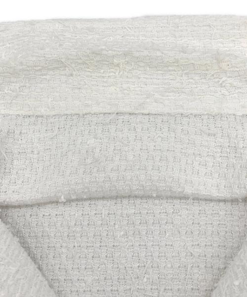 MADISON BLUE（マディソンブルー）MADISON BLUE (マディソンブルー) MILITARY JK LINTON ホワイト サイズ:000の古着・服飾アイテム