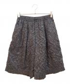 TOGA VIRILISトーガ ビリリース）の古着「Quilting short pants」｜ブラック