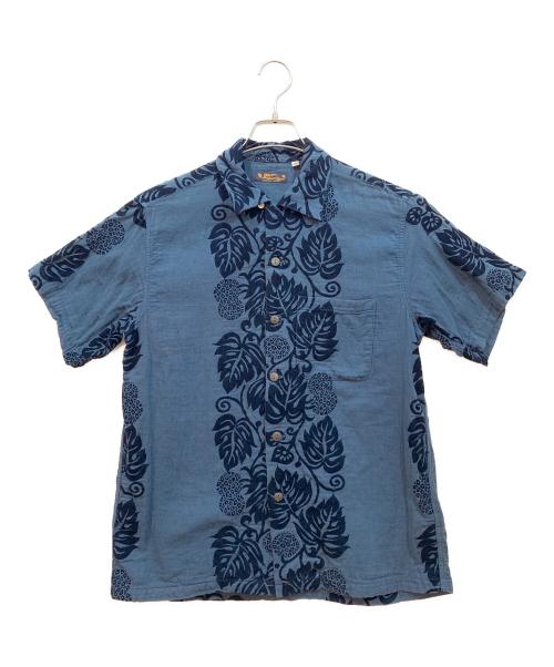 Sun Surf（サンサーフ）SUN SURF (サンサーフ) ハワイアンシャツ ネイビー サイズ:15-15 1/2、Mの古着・服飾アイテム