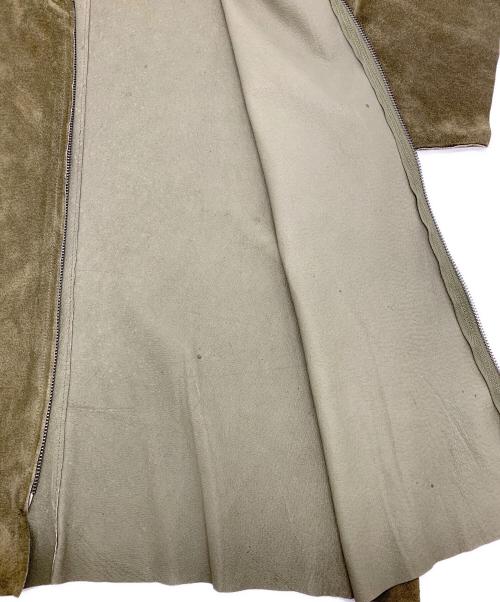 HAROLD’S GEAR（ハロルズギア）HAROLD’S GEAR (ハロルズギア) レザージャケット カーキ サイズ:Mの古着・服飾アイテム