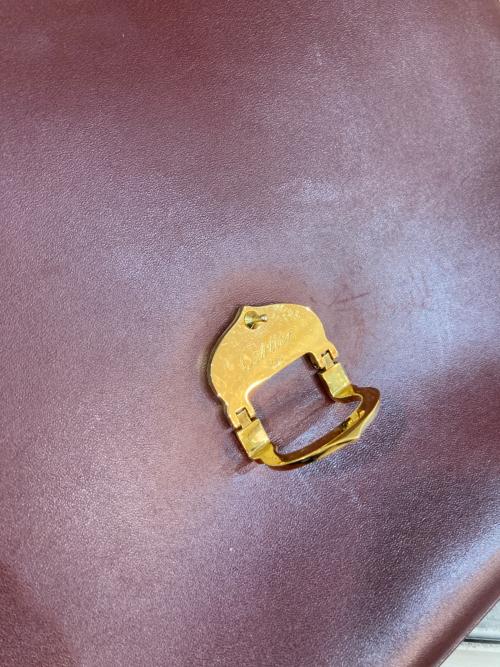 Cartier（カルティエ）Cartier (カルティエ) ハンドバッグ レッドの古着・服飾アイテム