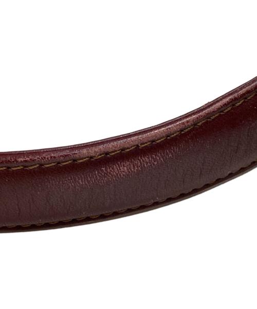 Cartier（カルティエ）Cartier (カルティエ) ハンドバッグ レッドの古着・服飾アイテム