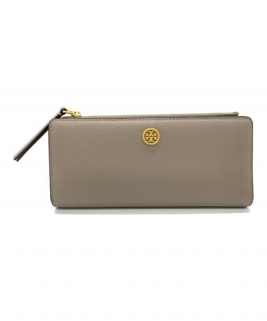 中古・古着通販】TORY BURCH (トリーバーチ) 長財布 グレージュ