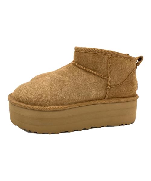UGG（アグ）UGG (アグ) Classic Ultra Mini Platform ブラウン サイズ:US7の古着・服飾アイテム