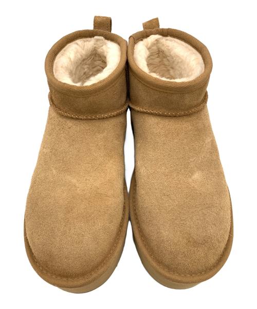 UGG（アグ）UGG (アグ) Classic Ultra Mini Platform ブラウン サイズ:US7の古着・服飾アイテム