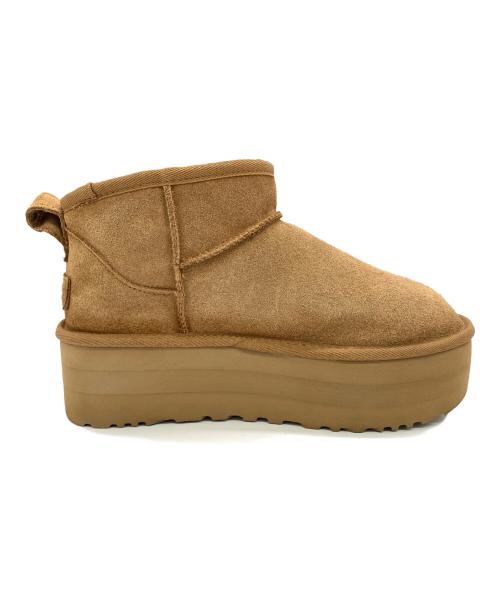UGG（アグ）UGG (アグ) Classic Ultra Mini Platform ブラウン サイズ:US7の古着・服飾アイテム
