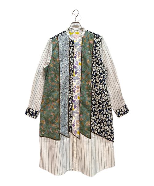 河谷シャツ（カワタニシャツ）河谷シャツ (カワタニシャツ) シャツワンピース マルチカラー サイズ:Mの古着・服飾アイテム