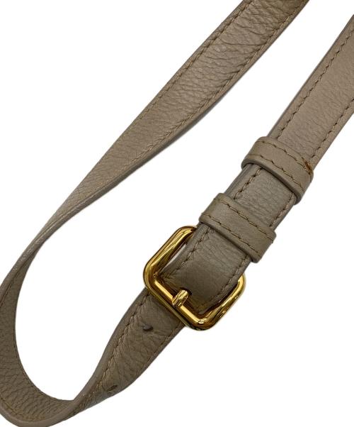 MIU MIU（ミュウミュウ）MIU MIU (ミュウミュウ) 2WAYバッグ グレーの古着・服飾アイテム