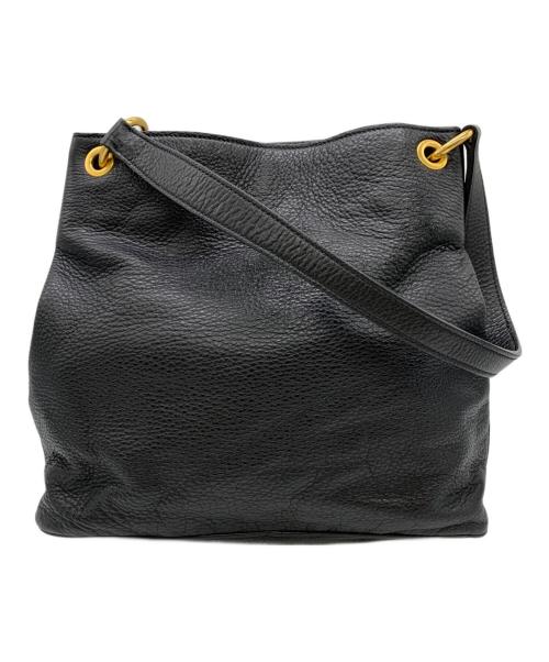 MIU MIU（ミュウミュウ）MIU MIU (ミュウミュウ) ショルダーバッグ ブラックの古着・服飾アイテム