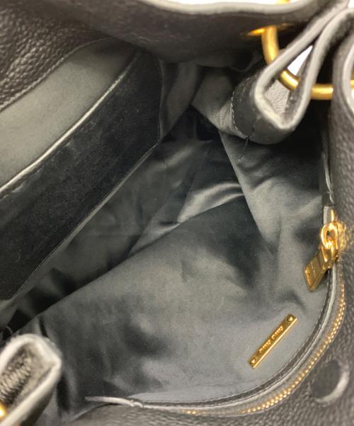 MIU MIU（ミュウミュウ）MIU MIU (ミュウミュウ) ショルダーバッグ ブラックの古着・服飾アイテム