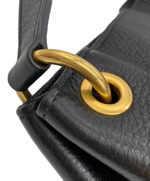 MIU MIU（ミュウミュウ）MIU MIU (ミュウミュウ) ショルダーバッグ ブラックの古着・服飾アイテム