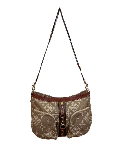 russet（ラシット）russet (ラシット) ショルダーバッグ ベージュ×ブラウンの古着・服飾アイテム