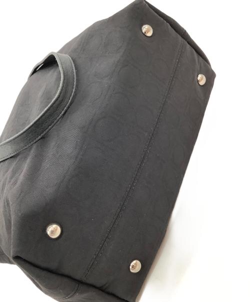 Salvatore Ferragamo（サルヴァトーレ フェラガモ）Salvatore Ferragamo (サルヴァトーレ フェラガモ) ガンチーニトートバッグ ブラックの古着・服飾アイテム