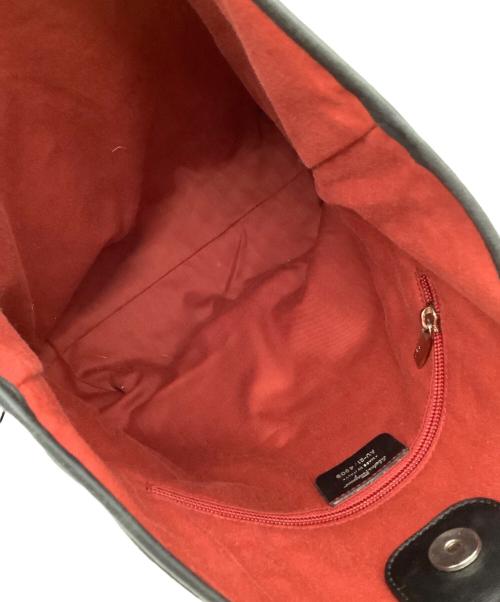 Salvatore Ferragamo（サルヴァトーレ フェラガモ）Salvatore Ferragamo (サルヴァトーレ フェラガモ) ガンチーニトートバッグ ブラックの古着・服飾アイテム