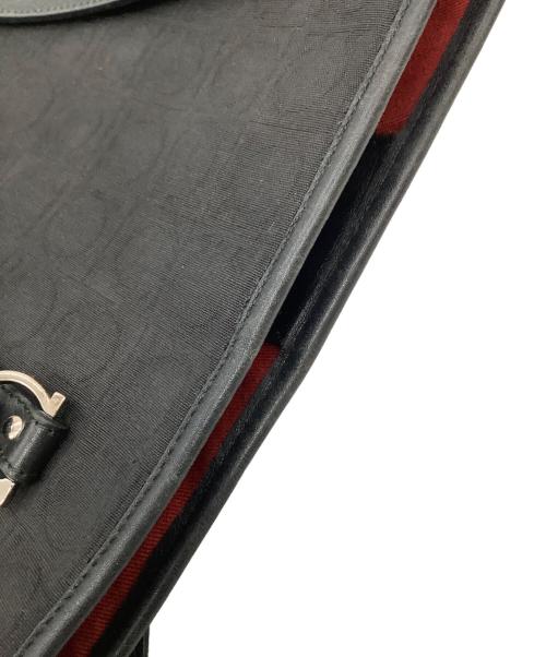 Salvatore Ferragamo（サルヴァトーレ フェラガモ）Salvatore Ferragamo (サルヴァトーレ フェラガモ) ガンチーニトートバッグ ブラックの古着・服飾アイテム