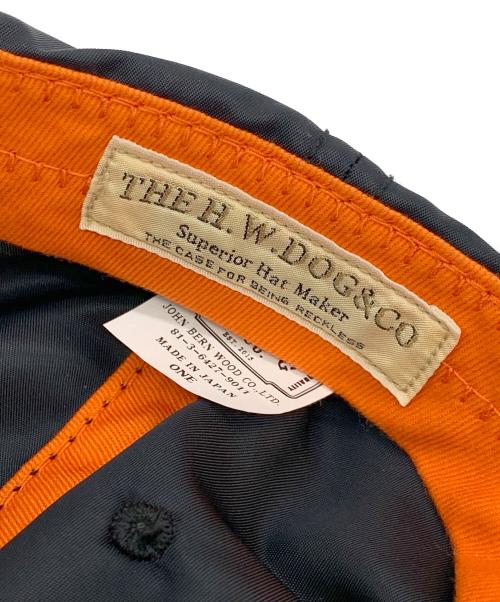 THE H.W.DOG&CO.（エイチダブリュードッグアンドコー）THE H.W.DOG&CO. (エイチダブリュードッグアンドコー) キャップ ブラック サイズ:ONEの古着・服飾アイテム