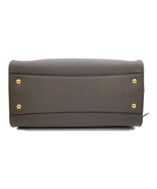 Salvatore Ferragamo（サルヴァトーレ フェラガモ）Salvatore Ferragamo (サルヴァトーレ フェラガモ) ガンチーニトートバッグ チャコールグレーの古着・服飾アイテム