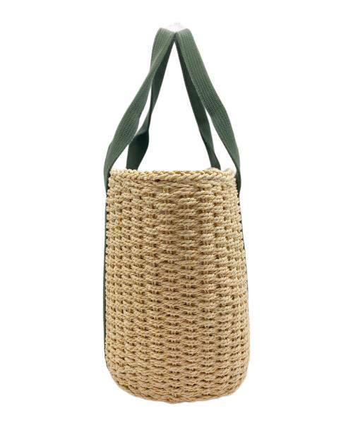 ANTEPRIMA（アンテプリマ）ANTEPRIMA (アンテプリマ) トートバッグ ナチュラル×グリーンの古着・服飾アイテム