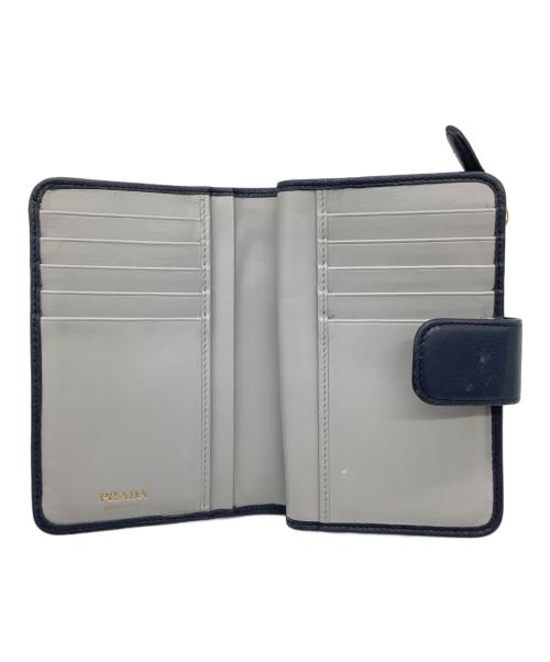 PRADA（プラダ）PRADA (プラダ) 財布 ネイビーの古着・服飾アイテム