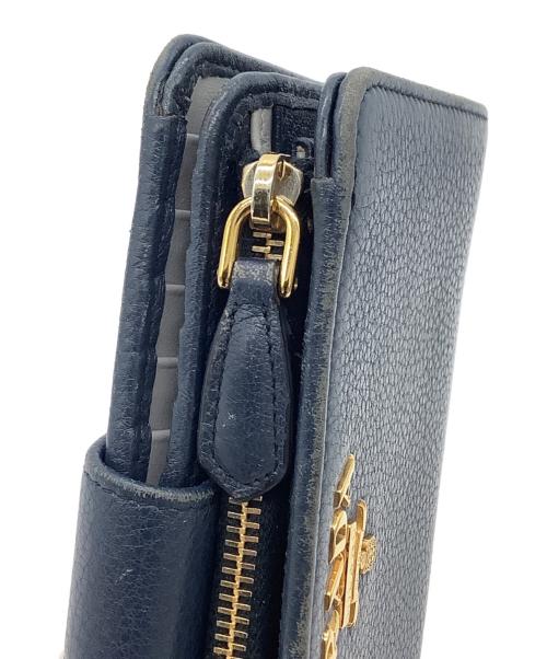 PRADA（プラダ）PRADA (プラダ) 財布 ネイビーの古着・服飾アイテム
