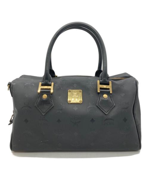 MCM（エムシーエム）MCM (エムシーエム) ボストンバッグ ブラックの古着・服飾アイテム