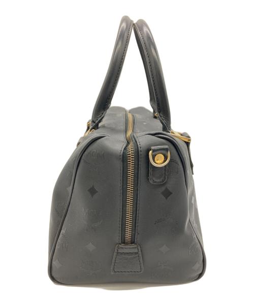 MCM（エムシーエム）MCM (エムシーエム) ボストンバッグ ブラックの古着・服飾アイテム